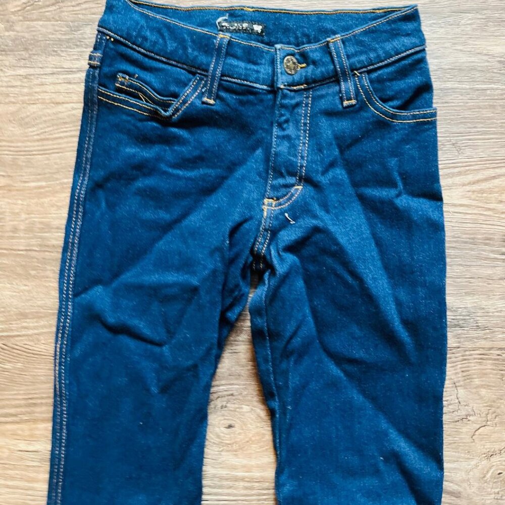 Frankie B Low Rise Woman's Designer Gilby Clarke Jeans Medium $144